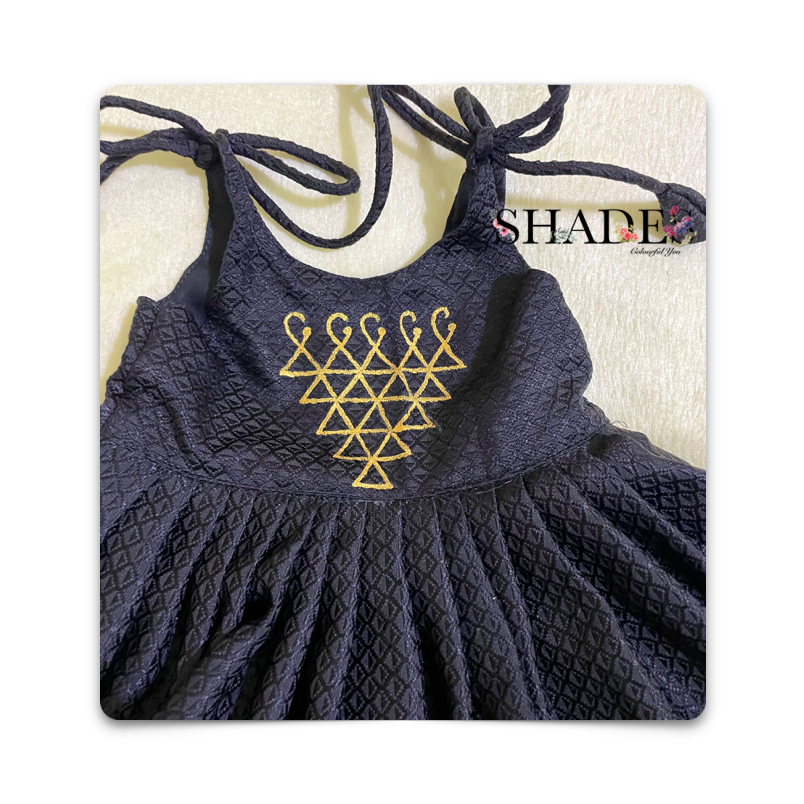 Black traditional frock