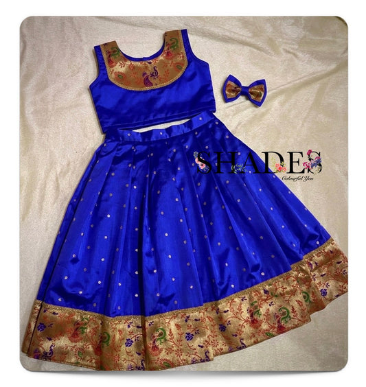 Blue bloom pavada set