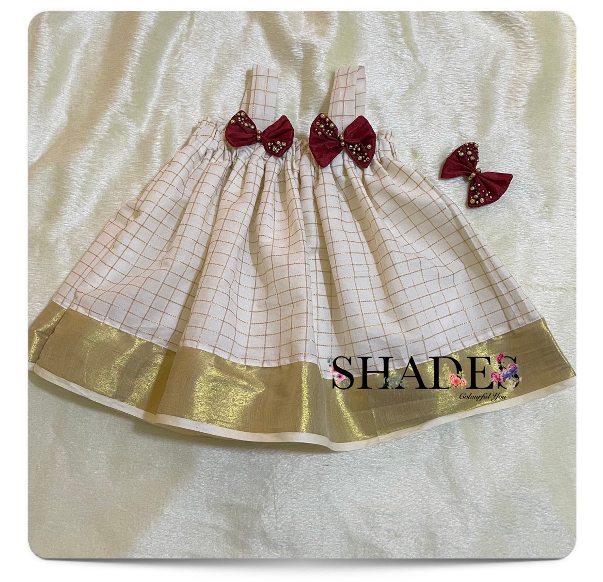 Cotton Kasavu dress