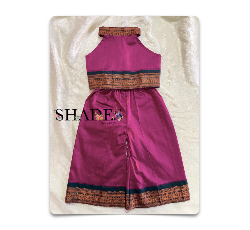 Ethnic Co-ord set - Purple